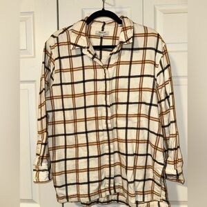 Madewell Plaid Button Up